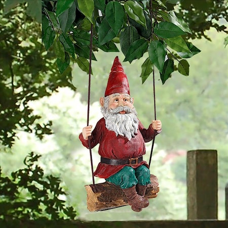 Sammy The Swinging Gnome Statue